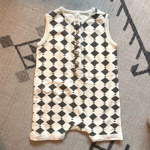 Rylee + Cru original diamond romper, EEUC